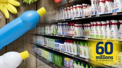 Ces produits ménagers présentent des risques pour la santé, selon 60 Millions de consommateurs