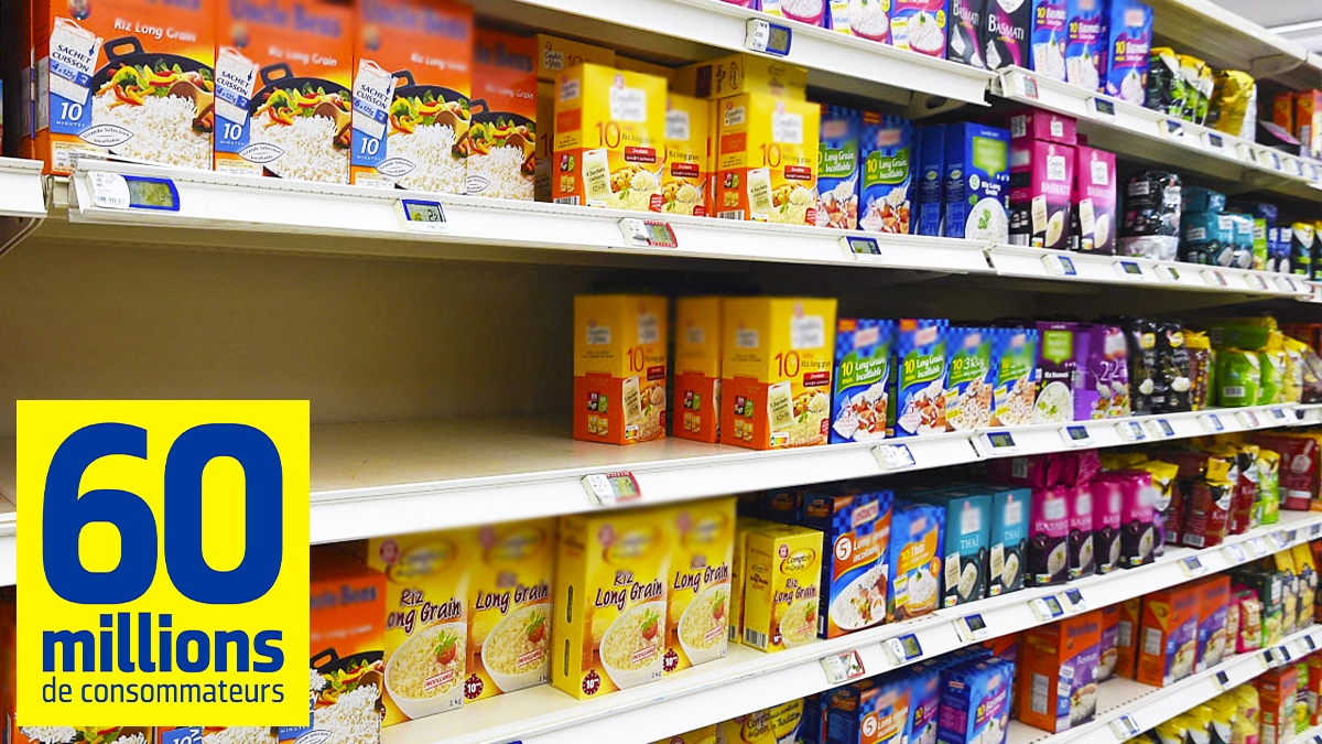 Ce riz vendu en supermarché est le plus mauvais pour la santé selon 60 Millions de consommateurs