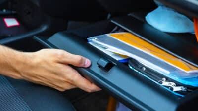 Ces objets à ne jamais laisser dans la boîte à gants de votre voiture selon la police, cela peut vous coûter cher