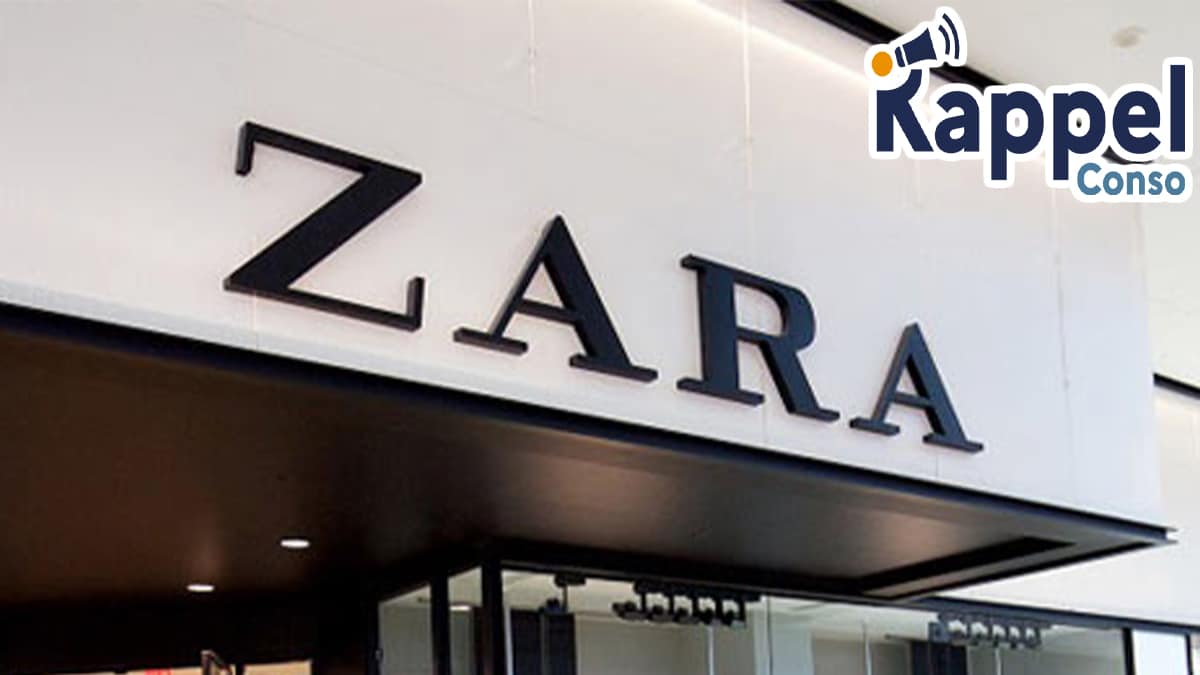 Zara lance un rappel produit en urgence dans la France entière à cause de risques de graves blessures