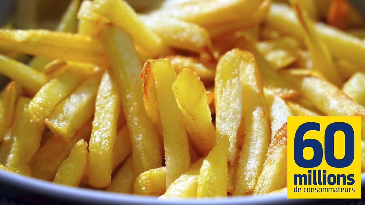 60 Millions de consommateurs alerte sur les frites en supermarché : une étude accablante