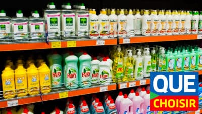 Ce liquide vaisselle est le meilleur de tous selon l’UFC-Que Choisir, il est imbattable