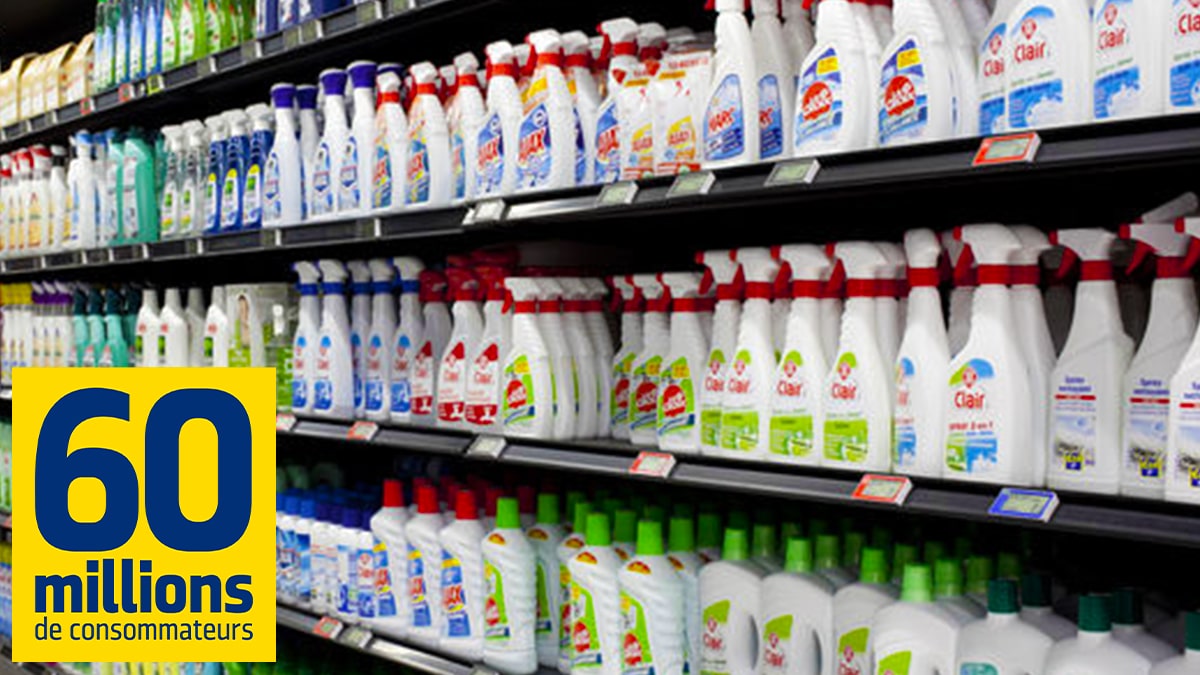 Ces produits d’entretien populaires sont dangereux pour la santé, l’alerte de 60 Millions de consommateurs