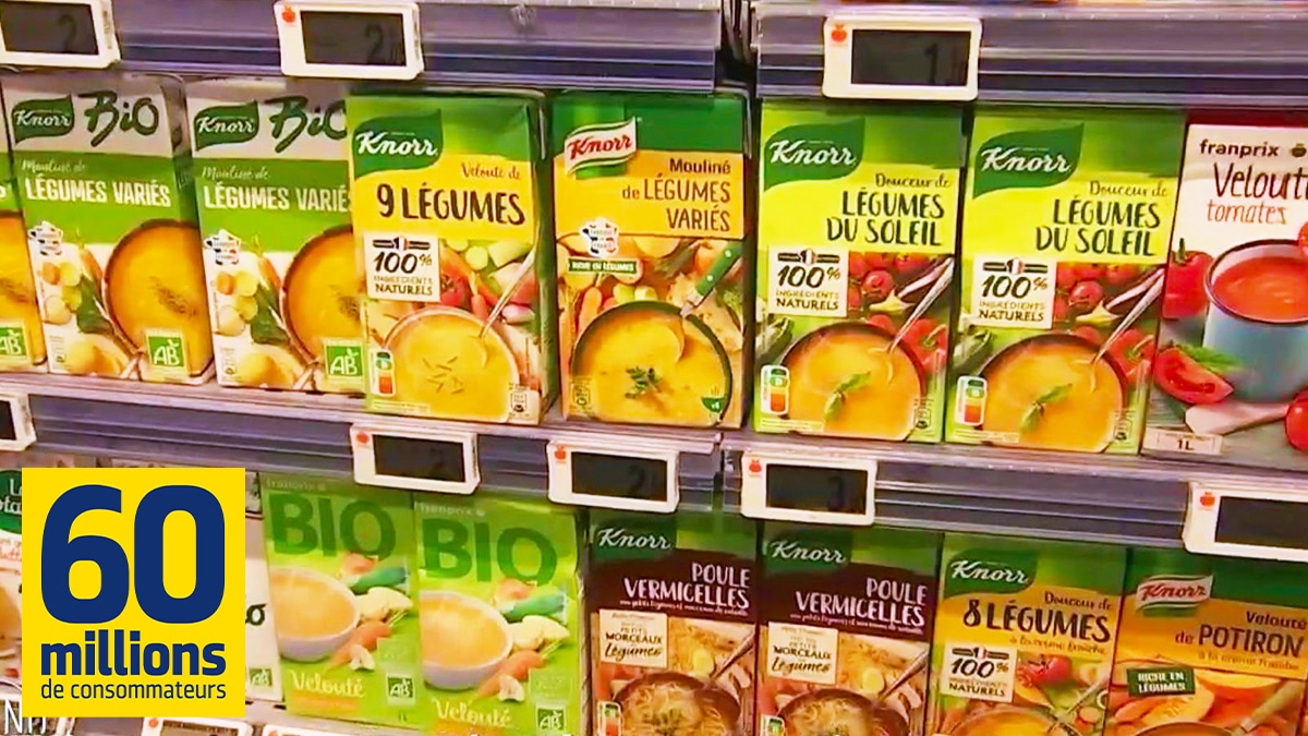 Ces soupes populaires en supermarché sont les pires de toutes selon 60 Millions de consommateurs