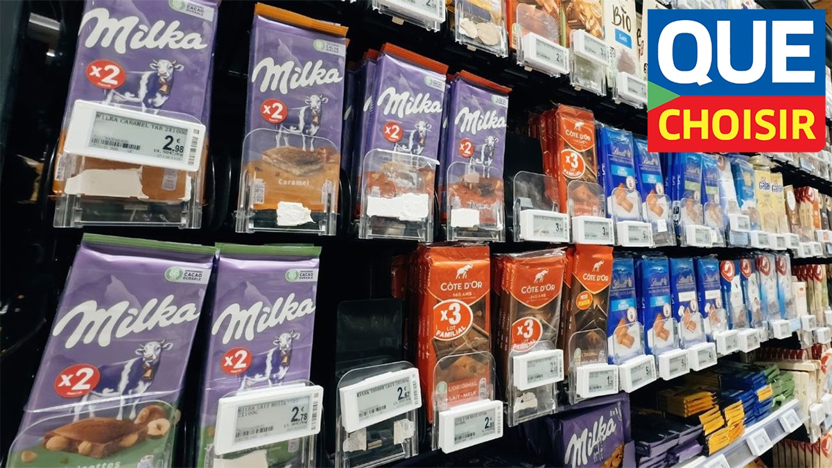 L’UFC-Que Choisir alerte sur cette tablette de chocolat, c’est la pire de toutes en supermarché