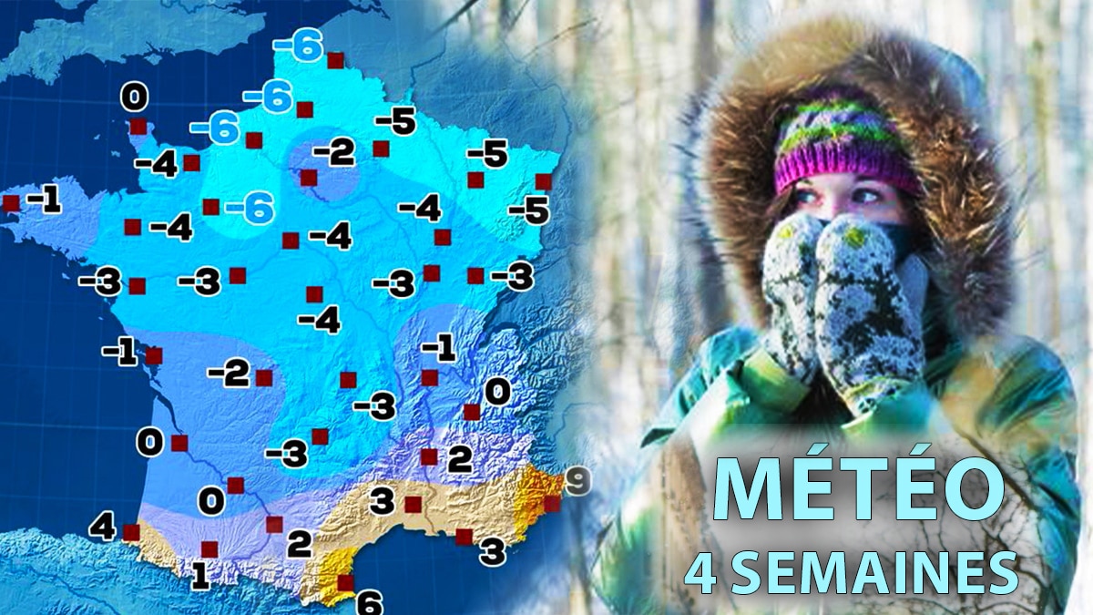 Météo : neige, froid polaire, verglas, soleil… ? Les prévisions attendues pour les 4 prochaines semaines