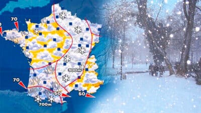 Météo : de grosses chutes de neige prévues pour la fin de la semaine, les régions concernées