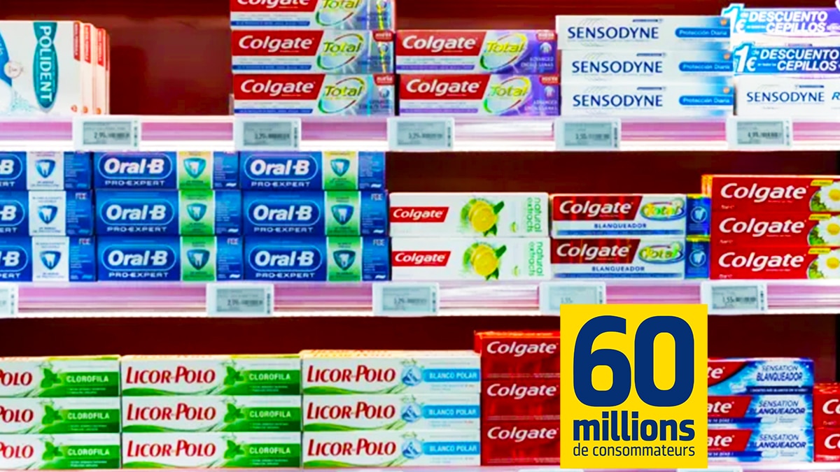 Ce dentifrice à 3 € est le meilleur de tous pour vos dents selon 60 Millions de consommateurs