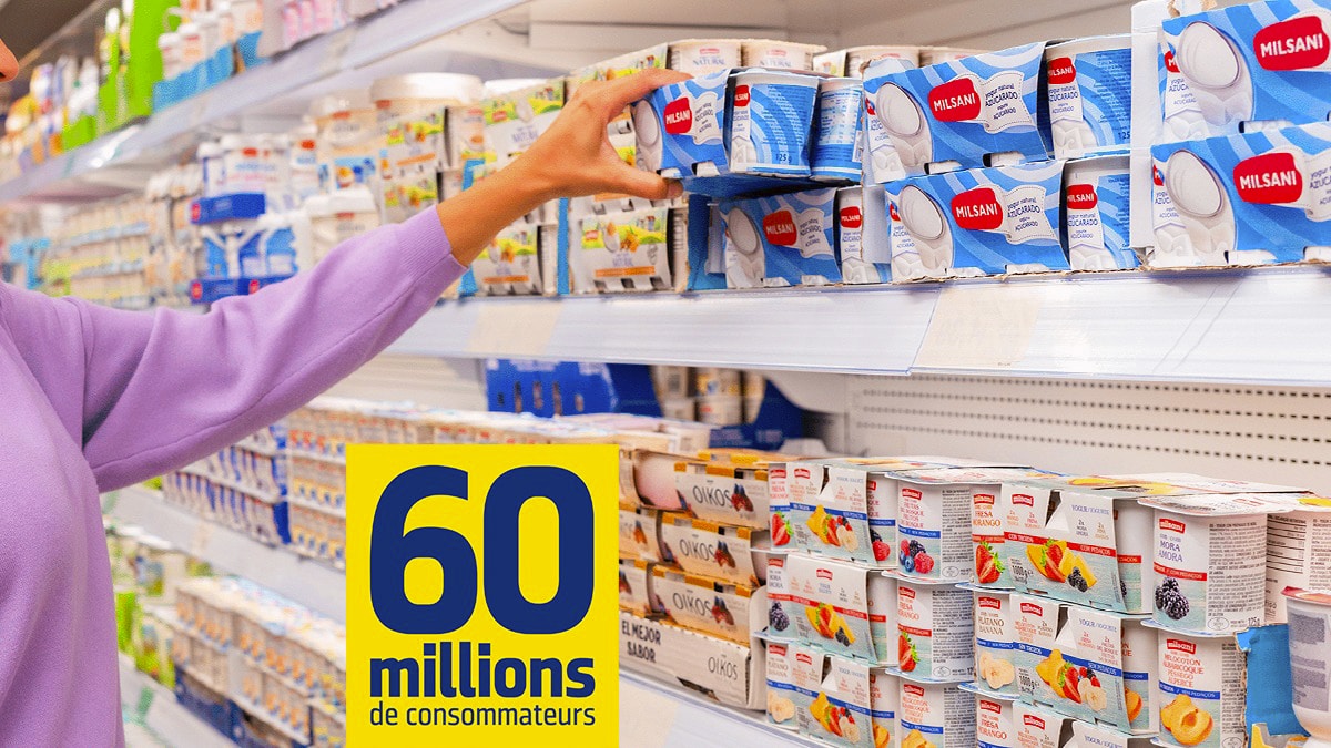 Ces 4 yaourts vendus en supermarché sont les pires pour votre santé selon 60 Millions de consommateurs